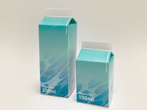 小型紙容器(マイクロパック)